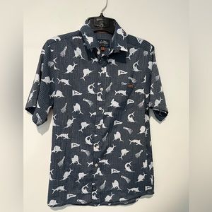 Salt Life Button Down Shirt Small Like New!